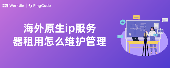 海外原生ip服務器租用怎么維護管理